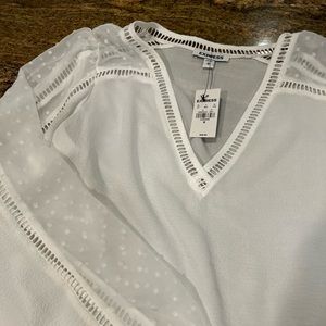 New with tags, white express shirt, size medium,